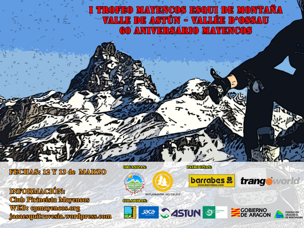 Cartel Trofeo Mayencos Esquí de Montaña